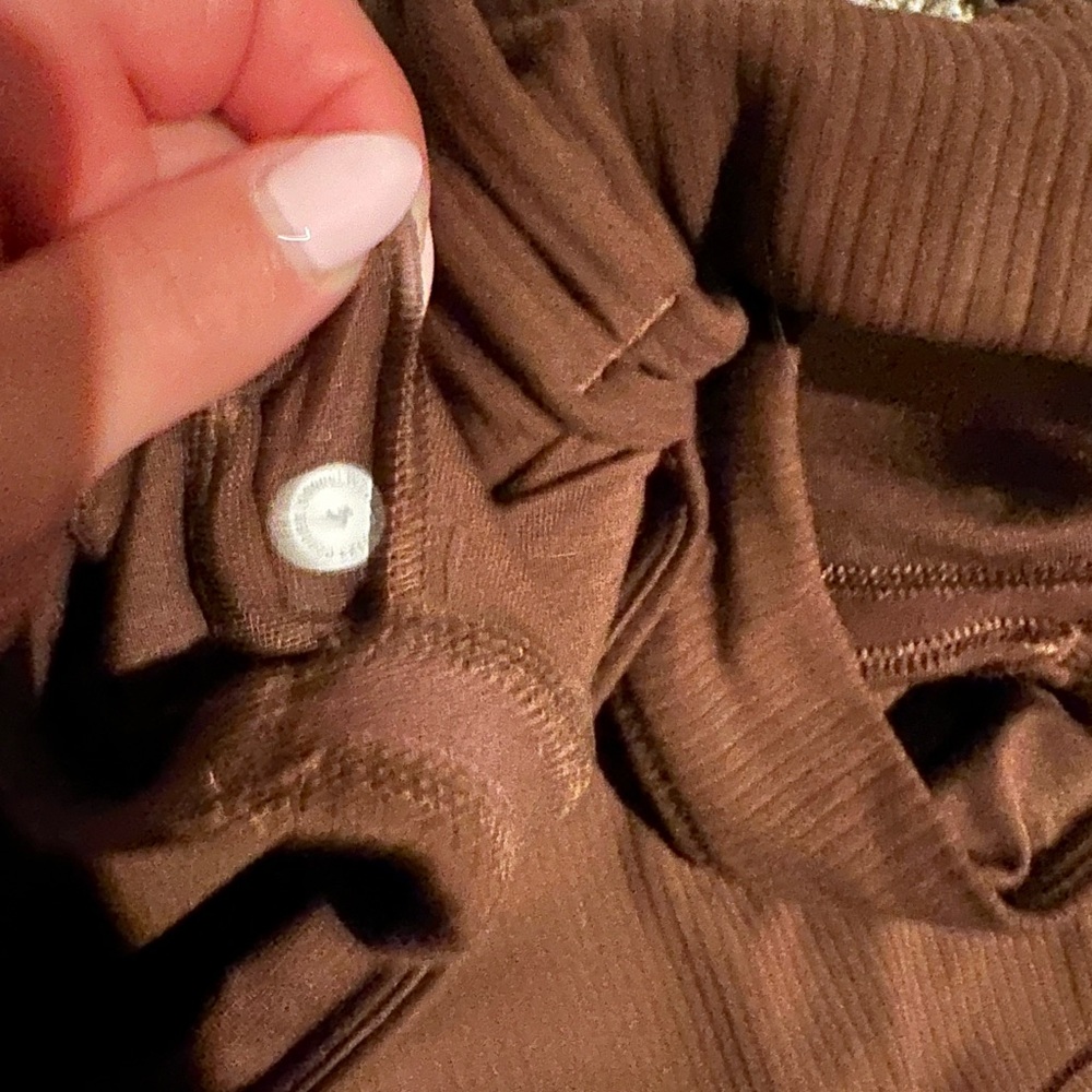 lululemon athletica Chocolate Brown Leggings Set - Picture 5 of 6
